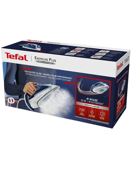 Утюг Tefal FV5736E0, 2500Вт, Синий Утюг Tefal FV5736E0, 2500Вт, Синий