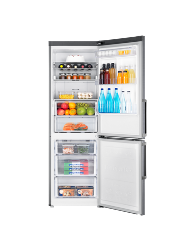 Frigider Samsung RB33J3515S9/EF, Oțel inoxidabil