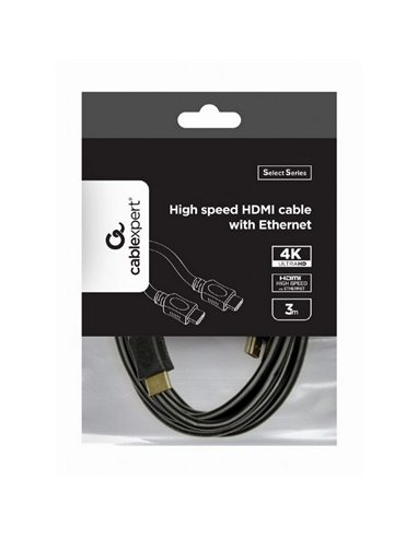 Видео кабель Cablexpert CC-HDMI4L-10, HDMI (M) - HDMI (M), 3м, Чёрный