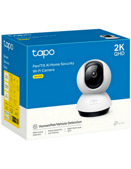 Камера видеонаблюдения TP-LINK TAPO C220, Белый