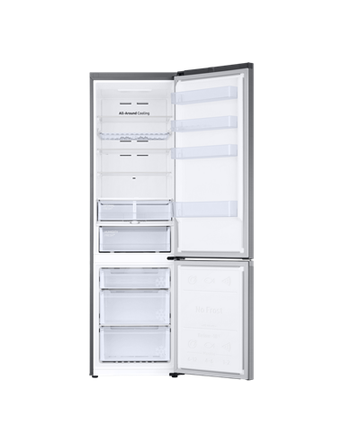 Холодильник Samsung RB38C675ES9/EF, Нержавеющая сталь