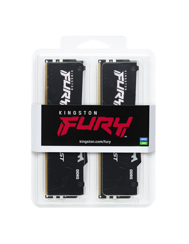 Оперативная память Kingston FURY Beast RGB, DDR5 SDRAM, 5600 МГц, 64Гб, KF556C36BBEAK2-64