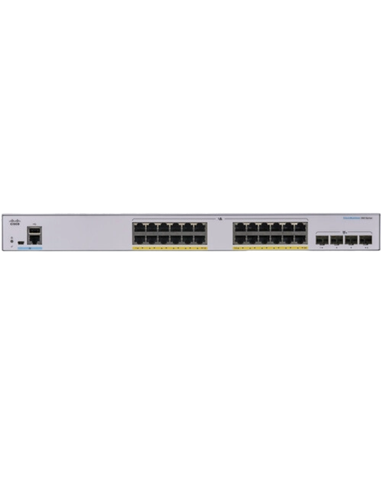 Switch de rețea Cisco CBS350-24FP-4X, 24x 10/100/1000 Mbps