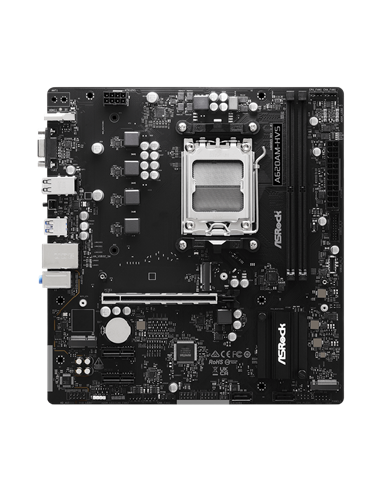 Материнская плата ASRock A620AM-HVS, AM5, AMD A620A, Micro-ATX