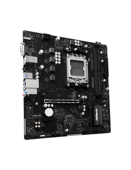 Материнская плата ASRock A620AM-HVS, AM5, AMD A620A, Micro-ATX