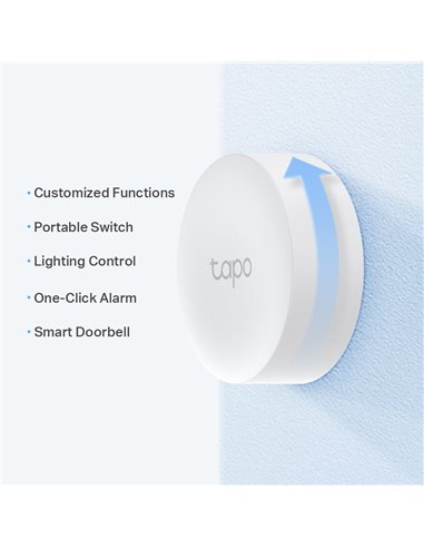 Беспроводная тревожная кнопка TP-LINK Tapo S200B, Белый