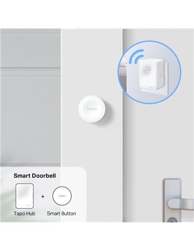 Беспроводная тревожная кнопка TP-LINK Tapo S200B, Белый