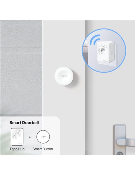 Беспроводная тревожная кнопка TP-LINK Tapo S200B, Белый