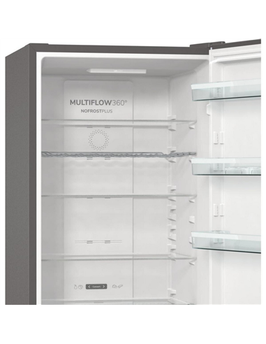 Холодильник Gorenje NRK620DA2XL4, Нержавеющая сталь