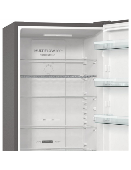Холодильник Gorenje NRK620DA2XL4, Нержавеющая сталь