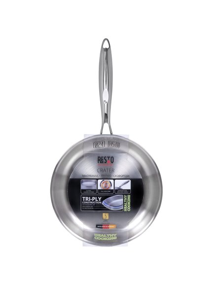 Tigaie RESTO 95001, 24cm, Oțel inoxidabil