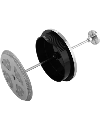 Cafetiera French Press Polaris Toledo-800FP, 0,8L, Transparent