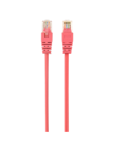 Патч-корд Cablexpert PP12-2M/RO, CAT5e UTP, 2м, Розовый