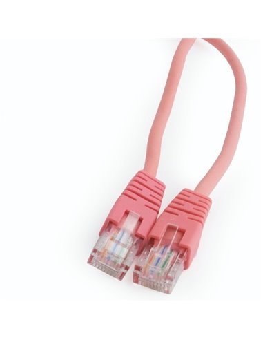 Patch cord Cablexpert PP12-2M/RO, CAT5e UTP, 2m, Roz