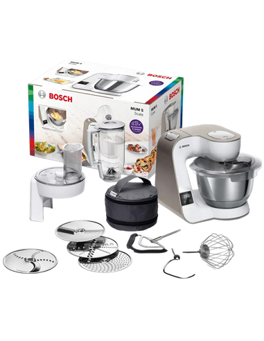 Кухонный комбайн Bosch MUM5XW20, Белый