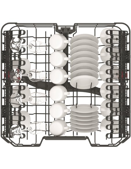 Mașină de spălat vase Whirlpool WIC 3C33 PFE, Argintiu