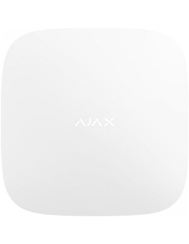 Panou inteligent de control al alarmei Ajax Hub 2, Alb