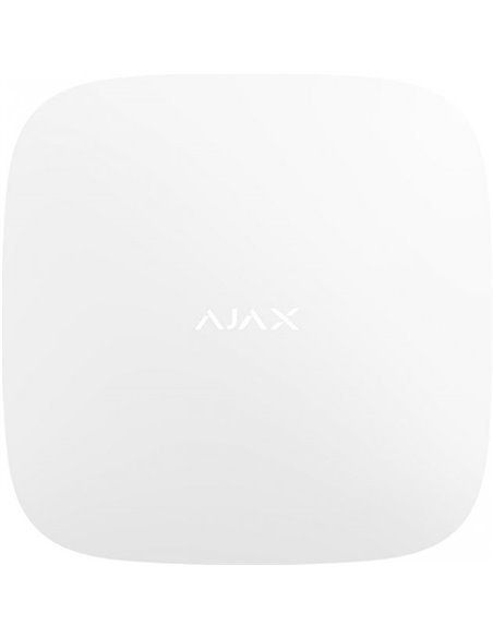 Panou inteligent de control al alarmei Ajax Hub 2, Alb