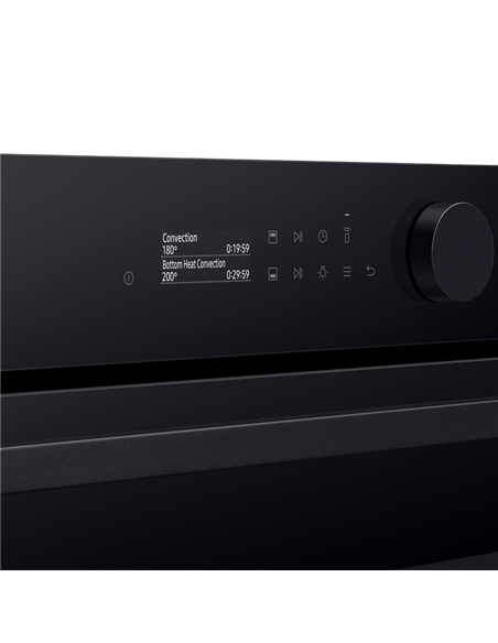 Электрический духовой шкаф Samsung NV7B5645TAK/WT, Чёрный