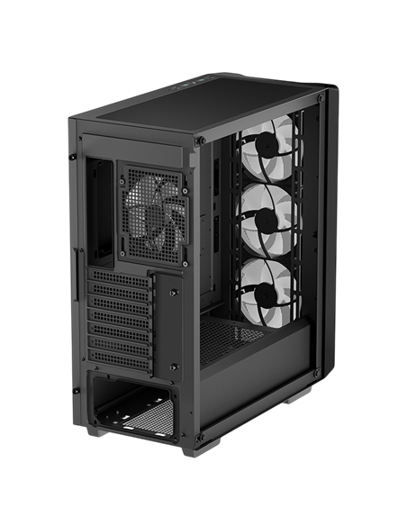 Carcasă PC Deepcool CC560 Mesh V2, Midi-Tower, Fără PSU, Negru Carcasă PC Deepcool CC560 Mesh V2, Midi-Tower, Fără PSU, Negru