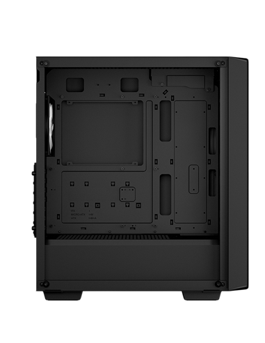 Carcasă PC Deepcool CC560 Mesh V2, Midi-Tower, Fără PSU, Negru