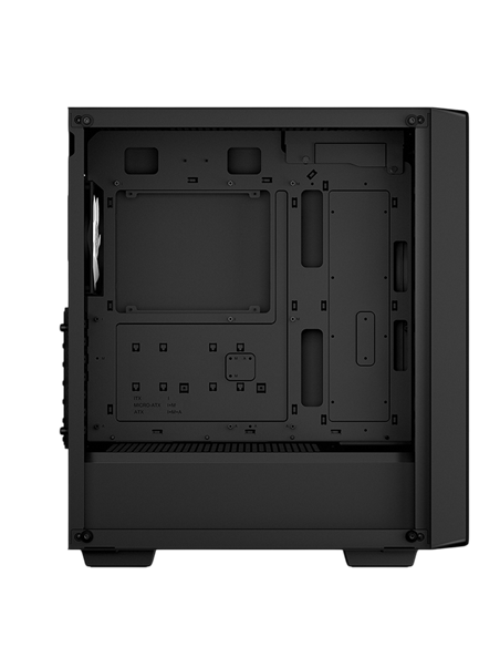 Компьютерный корпус Deepcool CC560 Mesh V2, Midi-Tower, Без блока питания, Чёрный