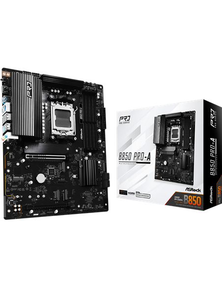 Материнская плата ASRock B850 Pro-A, AM5, AMD B850, ATX
