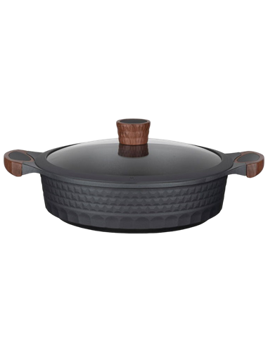 Cratița RESTO 93506, 28cm, Negru