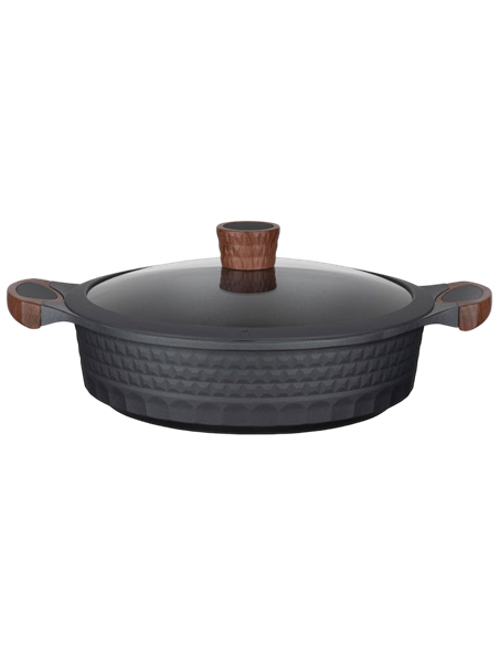 Cratița RESTO 93506, 28cm, Negru