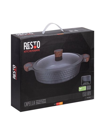 Cratița RESTO 93506, 28cm, Negru