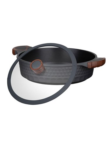 Cratița RESTO 93506, 28cm, Negru