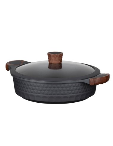 Cratița RESTO 93506, 28cm, Negru