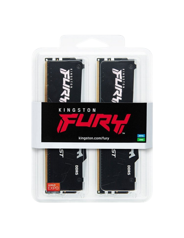 Оперативная память Kingston FURY Beast RGB, DDR5 SDRAM, 5600 МГц, 32 Гб, KF556C36BBEAK2-32