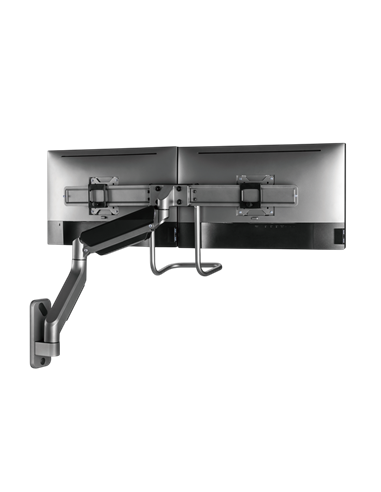 Suport înclinat pe perete Gembird MA-WA2-02, Gri