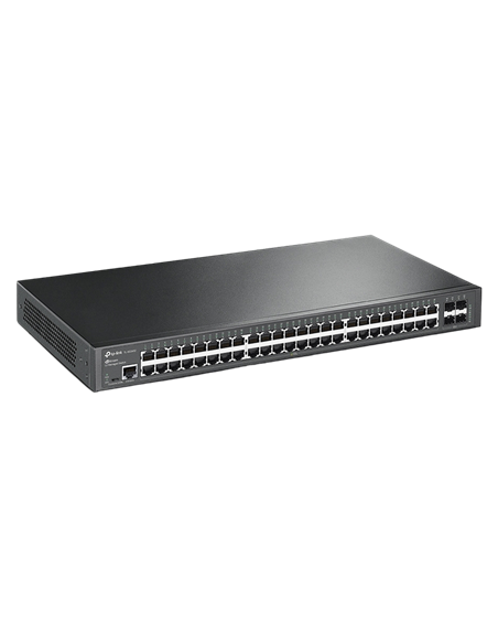 Сетевой коммутатор TP-LINK TL-SG3452, 48x 10/100/1000 Мбит/с, 4x SFP