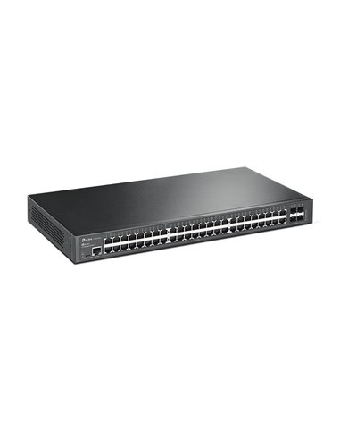 Сетевой коммутатор TP-LINK TL-SG3452, 48x 10/100/1000 Мбит/с, 4x SFP