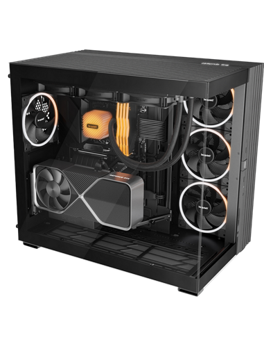 Компьютерный корпус be quiet! Ligh Base 900 DX, Midi-Tower, Без блока питания, Чёрный