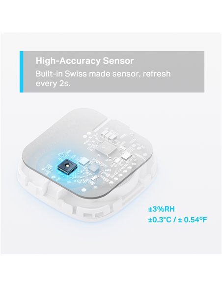 Smart senzor de temperatura și umiditate TP-LINK Tapo T310, Alb