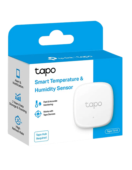 Smart senzor de temperatura și umiditate TP-LINK Tapo T310, Alb