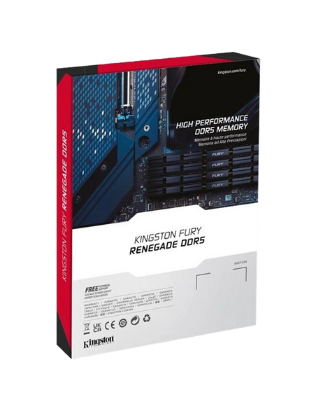 Оперативная память Kingston FURY Renegade, DDR5 SDRAM, 7600 МГц, 32 Гб, KF576C38RSK2-32