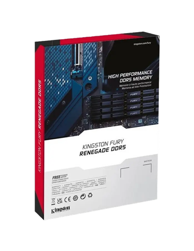 Оперативная память Kingston FURY Renegade, DDR5 SDRAM, 7600 МГц, 32 Гб, KF576C38RSK2-32