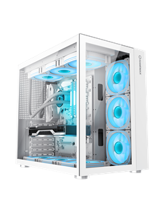 Carcasă PC Gamemax Infinity, Midi-Tower, Fără PSU, Alb 2