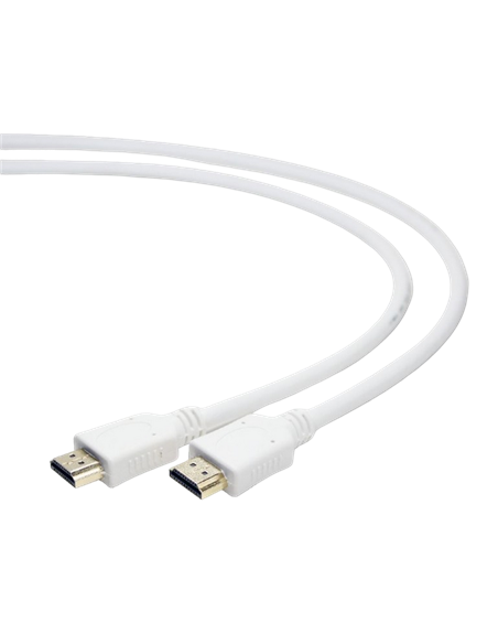 Cablu Video Cablexpert CC-HDMI4-W-6, HDMI (M) - HDMI (M), 1,8m, Alb