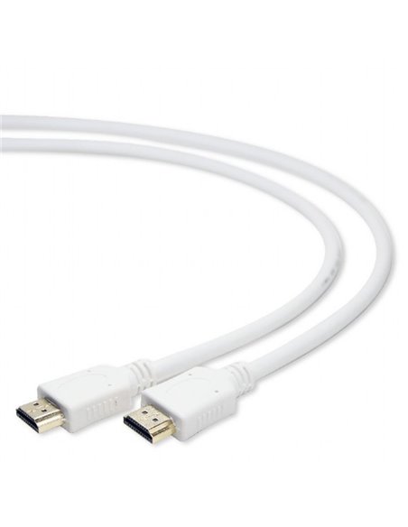 Cablu Video Cablexpert CC-HDMI4-W-6, HDMI (M) - HDMI (M), 1,8m, Alb