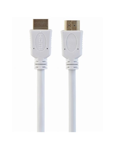 Cablu Video Cablexpert CC-HDMI4-W-6, HDMI (M) - HDMI (M), 1,8m, Alb