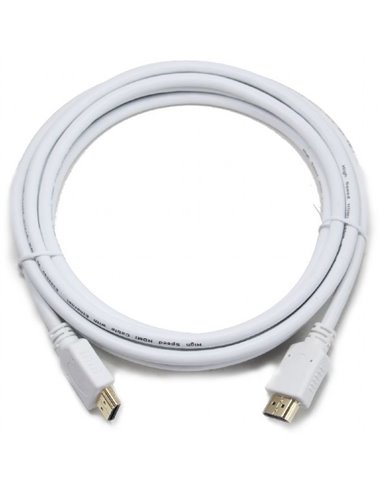 Cablu Video Cablexpert CC-HDMI4-W-6, HDMI (M) - HDMI (M), 1,8m, Alb