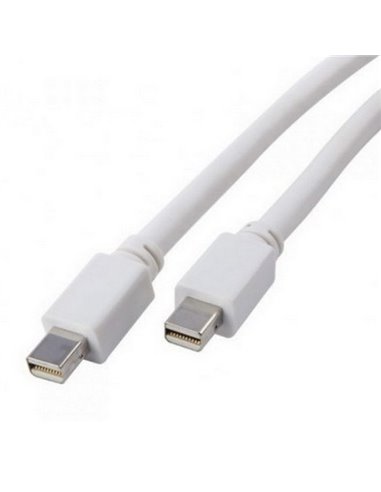 Cablu Video APC Electronic AP531037, MiniDP (M) - miniDP (M), 0,45m, Alb