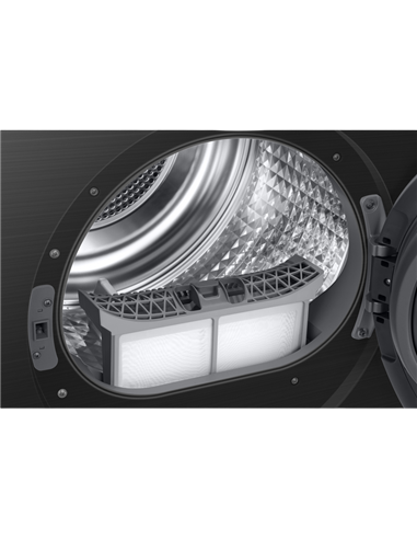 Сушильная машина Samsung DV90DG6845LBU4, 9кг, Черный
