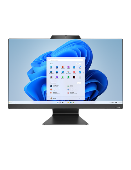 Computer All-in-One ASUS F3702, 27", AMD Ryzen 5 7520U, 8GB/512GB, Windows 11 Pro, Negru
