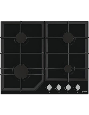 Plită pe gaz Gorenje GT 641 KB, Negru